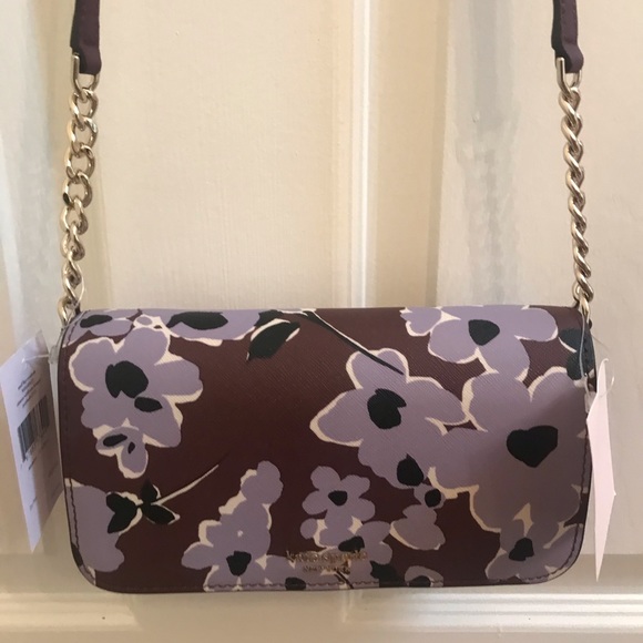 Kate Spade ♠️ Cameron Flap Crossbody Wildflower - Picture 10 of 16